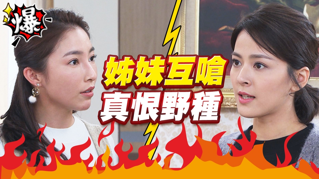 《多情城市-EP115精采片段》恨野種！思思、文真姊妹互嗆