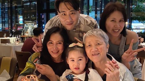 瘦到雙頰凹陷!余祥銓PO照曝余苑綺抗癌近況