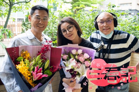 夏靖庭為《三春記》塞假肚子　畫皺紋