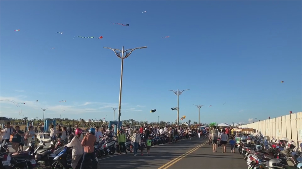 驚悚！風箏尾翼長24公尺捲女童 風箏節暫停 主辦單位：女童未落地