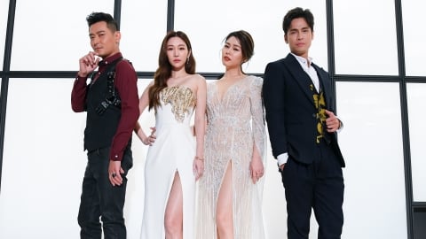 第55屆電視金鐘獎 白家綺、Gino、陳冠霖、曾莞婷攜手主持 曾莞婷開Lulu玩笑說...