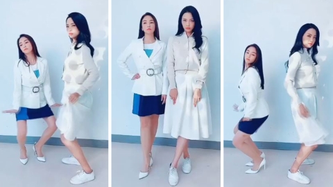 姑姑大戰!張家瑋、何蓓蓓從戲裡鬥到戲外 兩人PK爆紅「螃蟹舞」