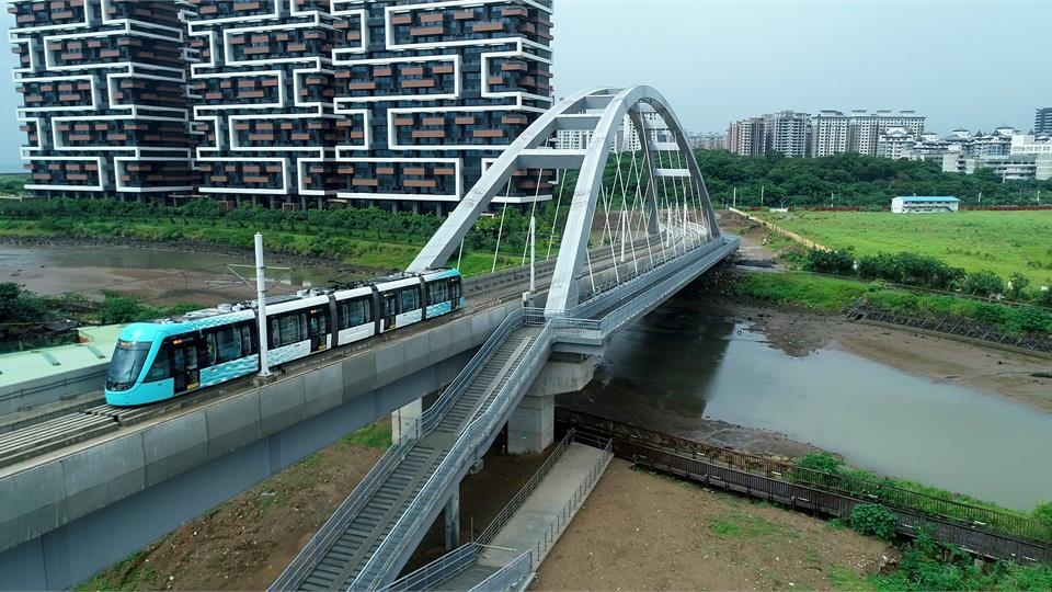 侯友宜宣布淡海輕軌藍海線 於11月15日通車營運