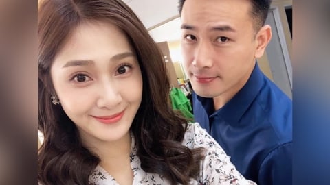 邱子芯拍吻戲前吃太飽?食物流進傅子純嘴巴裡...林美秀淡定說「就接收啊」