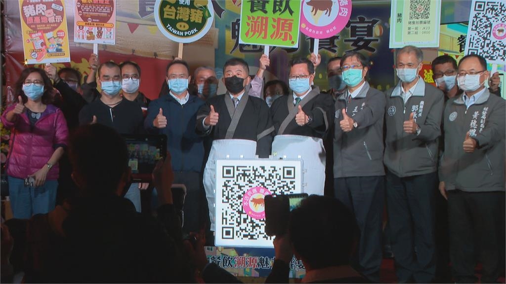 視察夜市產地標示試辦 鄭文燦.陳時中秀廚藝