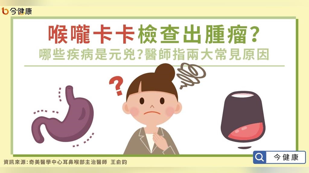 喉嚨卡卡檢查出腫瘤？哪些疾病是元兇？醫師指兩大常見原因