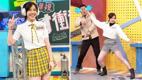 廖苡喬竟大膽敢往徐乃麟臉上巴下去?看播出才發現緊急道歉「請受小女子一跪」