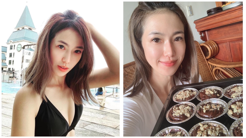 獨/《多情城市》黃瑄泳裝生日放送  防疫顧兒手作布朗尼!  憂疫情 許人人健康平安 