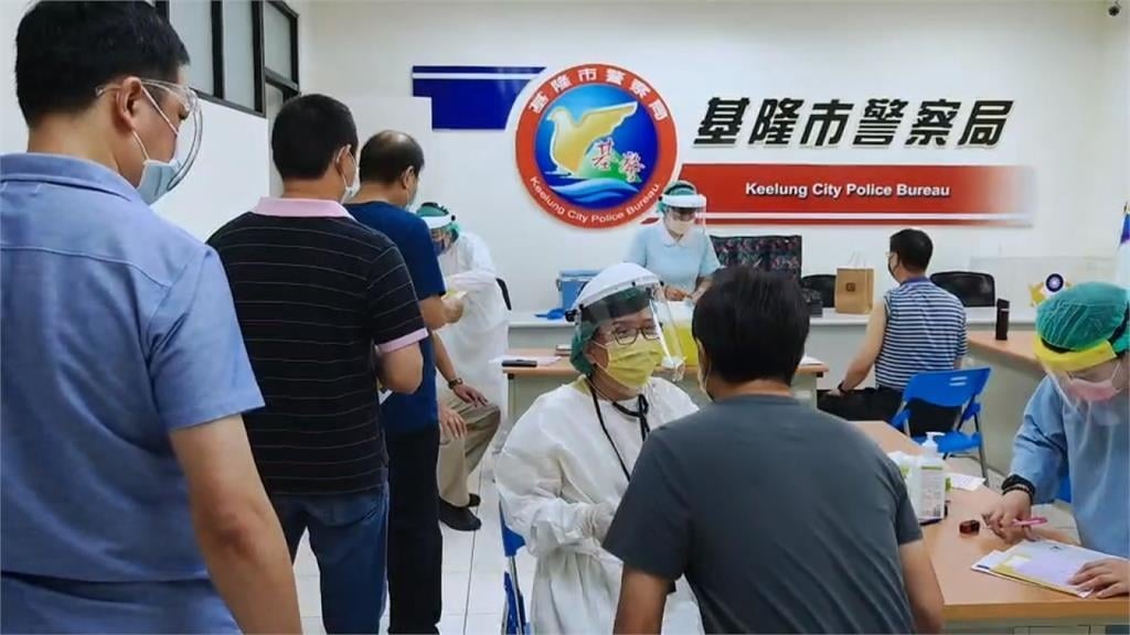 暈針！ 基隆警打完疫苗暈倒在地 3分鐘後清醒