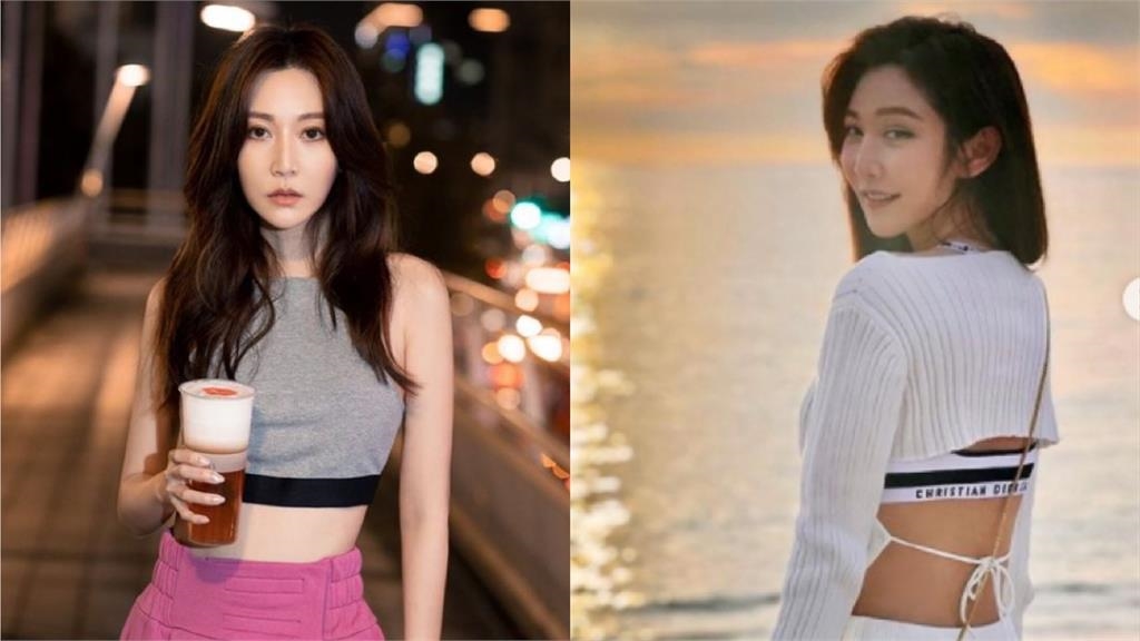 曾莞婷沙灘戲水！側身45°「微心機」網嗨：陽光夏天比基尼