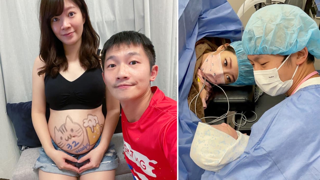 恭喜蔡昌憲當爸爸了！歷經三次試管失敗 空姐老婆平安誕下兒子「小菜包」夫妻倆感動落淚