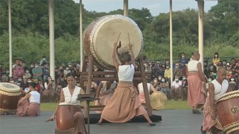 優人神鼓屏東開鑼！　「天地共舞」震撼人心　縣民公園湧萬人