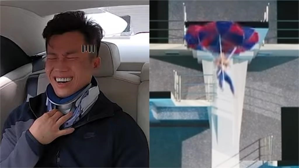 挑戰遮陽傘跳水「頸椎第5節碎裂」險癱瘓　網紅：同位置曾受過傷