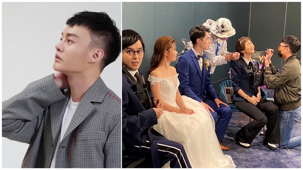 許富凱巧扮化粧師混入婚宴現場!驚喜為新人獻唱祝福歌 秒吸粉成個人演唱會! 許富凱巧扮化粧師混入婚宴現場!驚喜為新人獻唱祝福歌 秒吸粉成個人演唱會!
