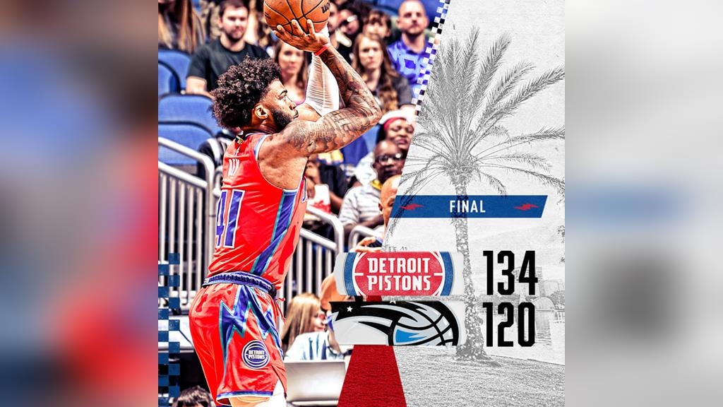 NBA上演3月瘋　活塞貝伊飆10顆三分砍51分