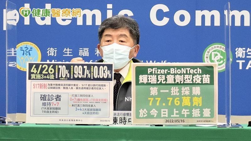 「0+7」上路！密切接觸者打三劑免居隔　陳時中：與病毒共存