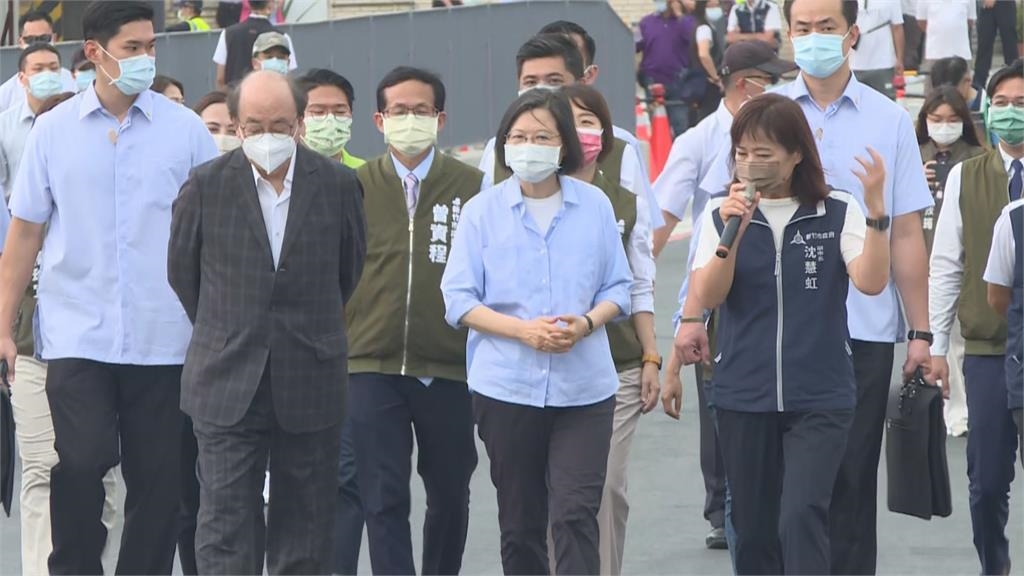 新竹公道三路將通車　總統到場視察讚沈慧虹專業