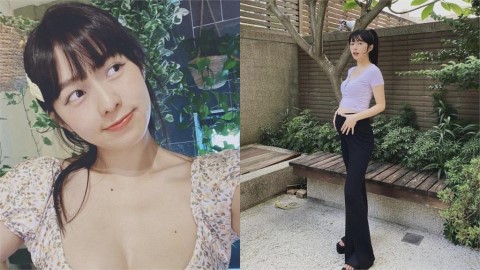 「最美校花」簡廷芮懷二胎鼻血狂流!1黑白照「衛生紙全血」嘆:地獄又來