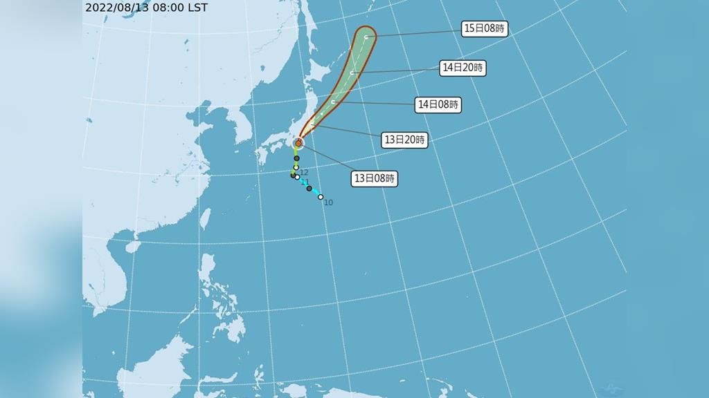 輕颱「米雷」將登陸日本！　鄭明典：很有威脅性的颱風