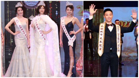 星二代何柏廷城市先生登冠 和家馨開心兒子成長 更有男人味