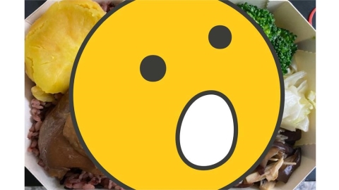 健康餐盒「5菜1肉」賣110元!他嚇壞問「算搶劫嗎?」掀鄉民論戰