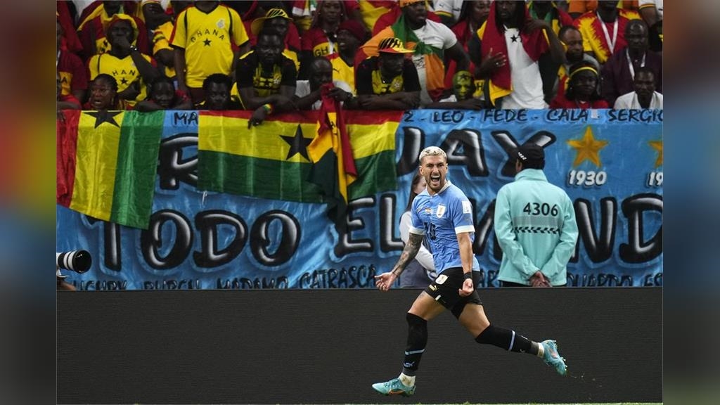 卡達世足／進球數不敵南韓！烏拉圭2：0勝迦納仍無緣16強