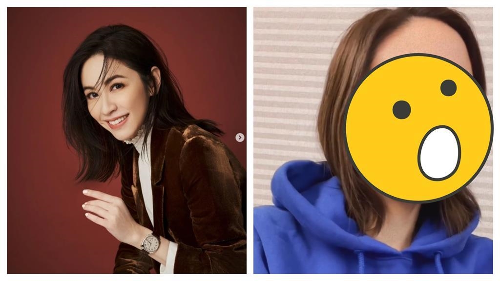 43歲蔡依珊素顏大玩抖音　超狂「真面目太可怕」網全嚇傻