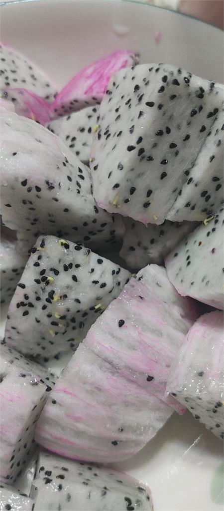 人夫花200元買的火龍果長毛了!畫面曝光網嚇壞:是蛆嗎?