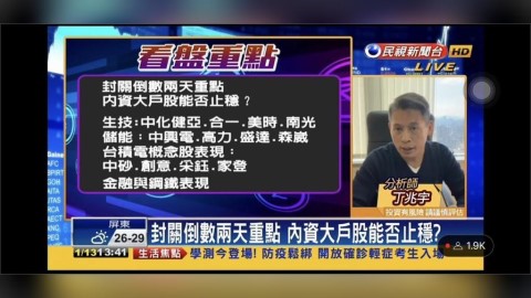 台股看民視/台積電重回500元!封關倒數2天 專家列「觀察5重點」
