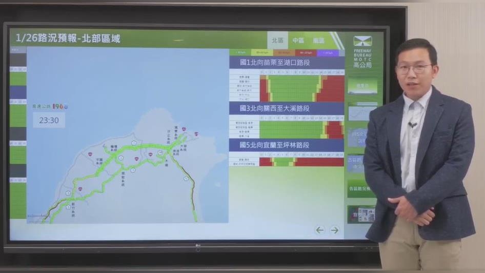 初五湧北返車潮「地雷路段」曝光 大魔王國5恐塞到半夜 初五湧北返車潮「地雷路段」曝光 大魔王國5恐塞到半夜