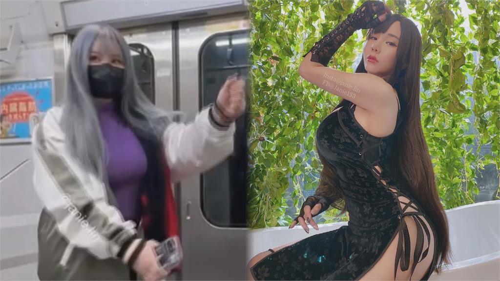 好害羞！泥泥學姐日電車「車廂內熱舞狂搖」　18秒片晃暈乘客網嗨翻