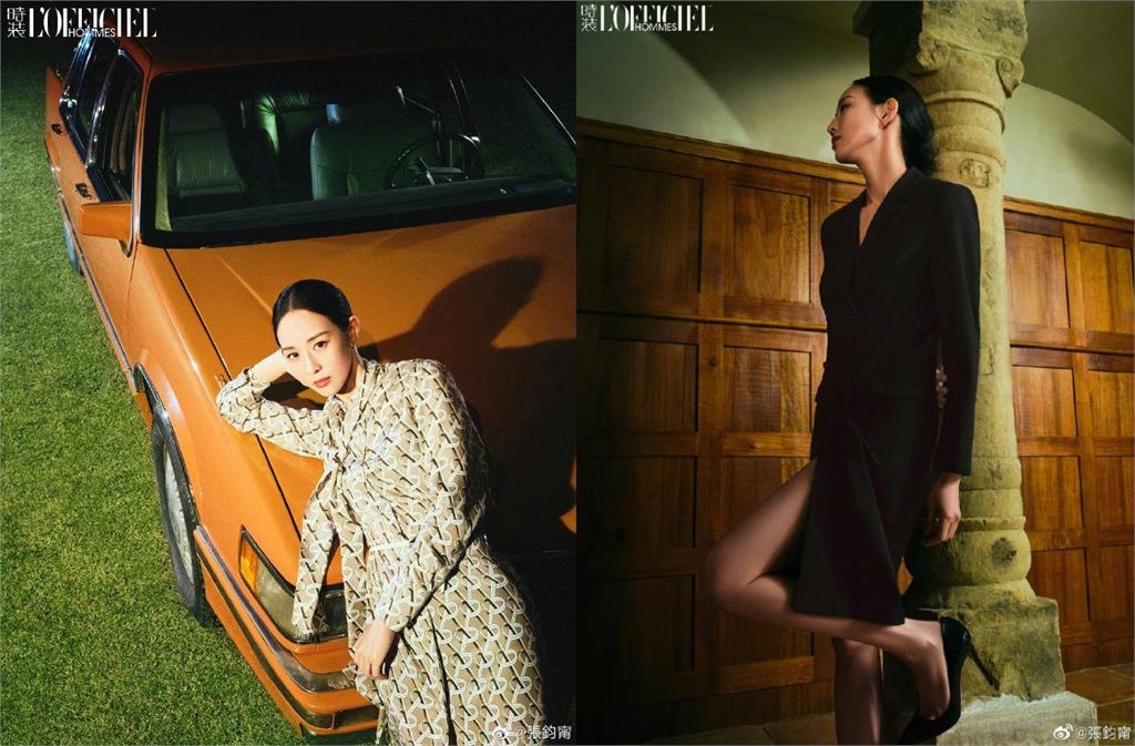 張鈞甯「仙氣唯美照」險洩神祕領域！超逆天長腿「光潔無暇」晃暈網友