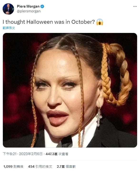 64歲瑪丹娜真面目被譏「塑膠臉」不忍了 霸氣千字回嗆:你傷不了我