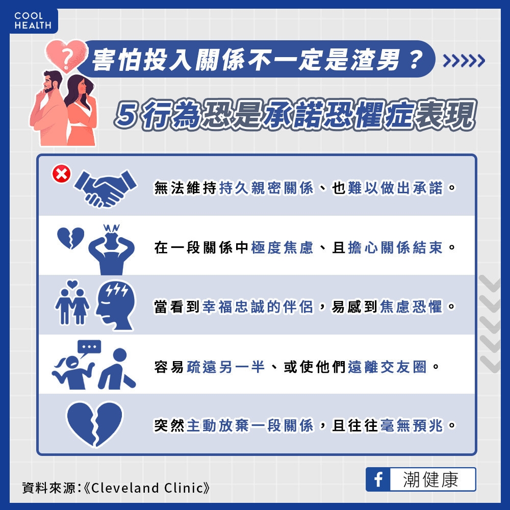 害怕投入關係不一定是渣男? 曖昧對象有「5行為」恐是承諾恐懼症