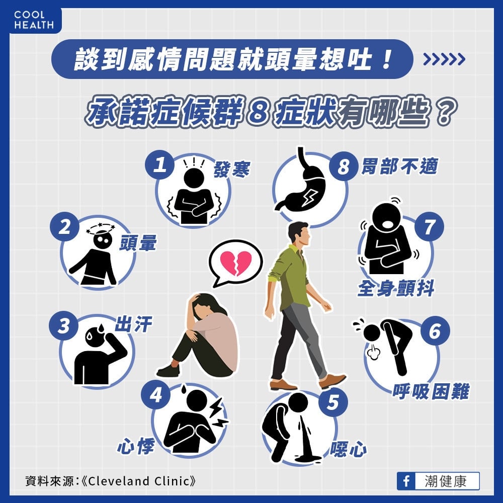 談到感情問題就頭暈、噁心想吐! 罹患承諾恐懼症如何投入治療?