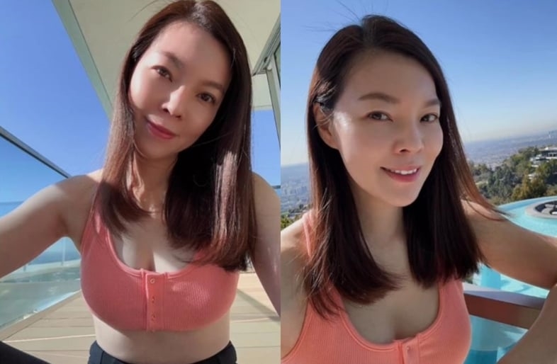 曾馨瑩驚吐「紛紛擾擾」？近距離自拍「48歲真面目」全現形網驚呆