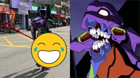 真嗣入境隨俗!初號機本土新武裝「台灣LV」衝擊萬網:買菜補完計劃