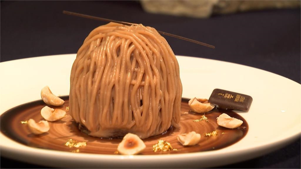 滿滿春天色彩融入料理　蒙布朗擠花、香煎鮭魚迎接春天