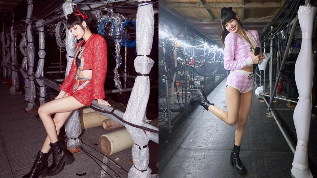 Lisa生日大解放看光光！透視裝驚洩「神祕黑影」千萬網看傻：瘋了