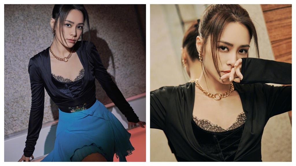 阿嬌「飯店私照」震撼流出!黑蕾絲戰袍遭鏡子「全出賣」百萬粉瘋看