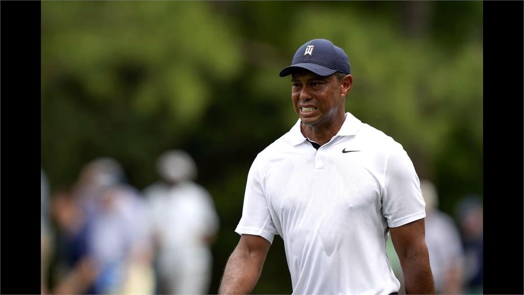 美國高球名人賽開打　逆轉不易？老虎伍茲首輪74桿落後9桿