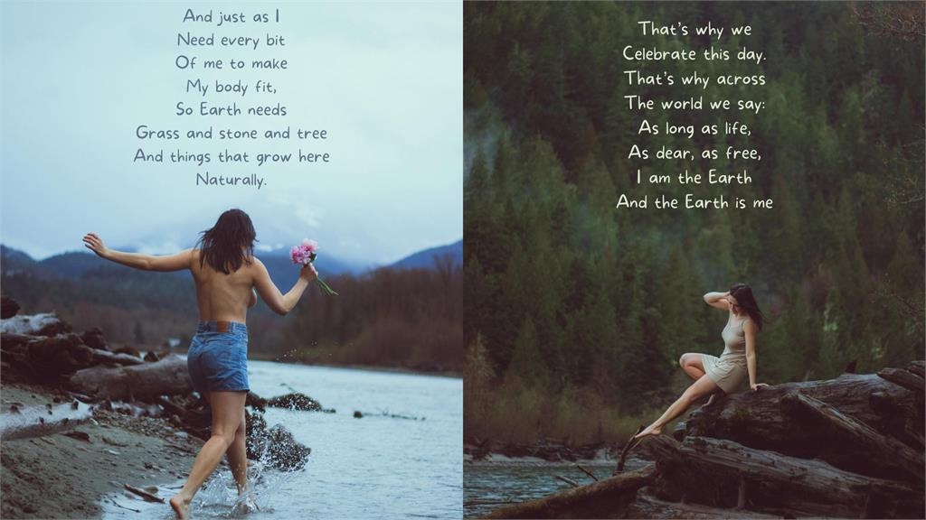 鍾麗緹混血愛女「回歸原始」宣揚環保！解放心胸辣照震撼網：美好的世界