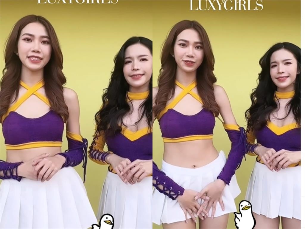 啦啦隊一字馬遇「怪風狂刮」直逼危險區！激短裙「整件掀起」走光片網瘋看