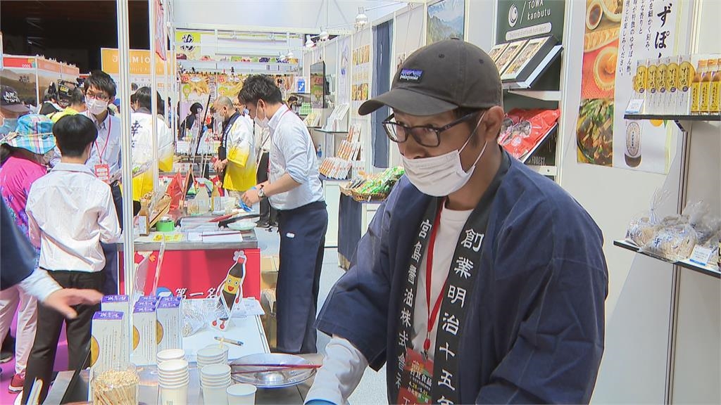 9家日本廠商登台北食品展 職人跨海介紹「天皇細麵」