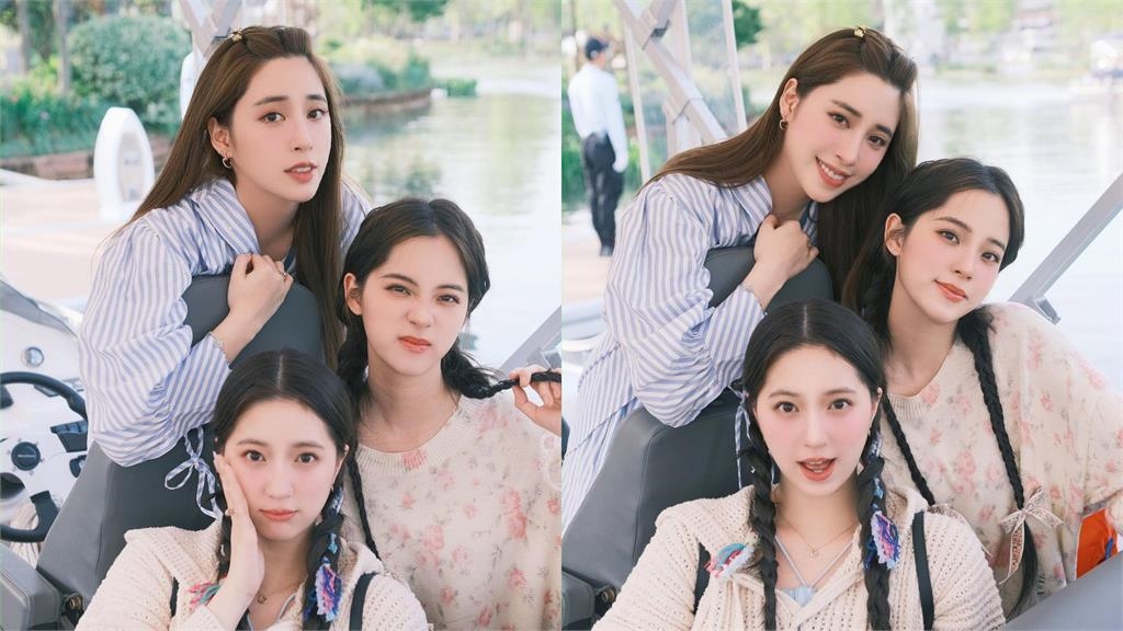 歐陽娜娜罕曬「3姐妹大合照」！超仙五官震撼眾人：怎麼每個都這麼美