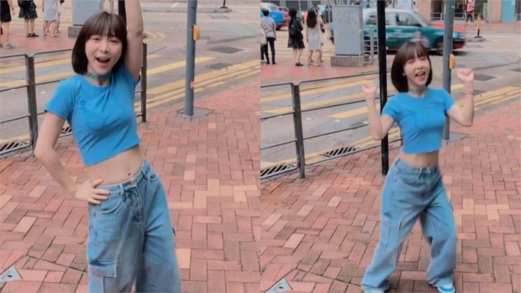 溫妮「激短衣」彈跳熱舞震暈香港!雙手上舉全現形百萬人瘋:身藏巨物