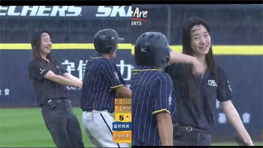 中職女工讀「整身濕漉漉」慘摔！「慢動作回放」全現形網暴動：戀愛了