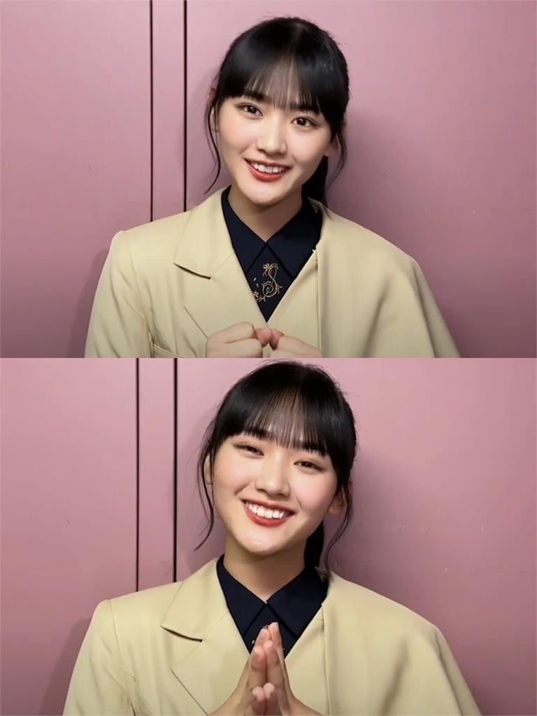 電車廣告「17歲正妹」身分曝光!私下拍片「甜笑連擊」網暈:受不了