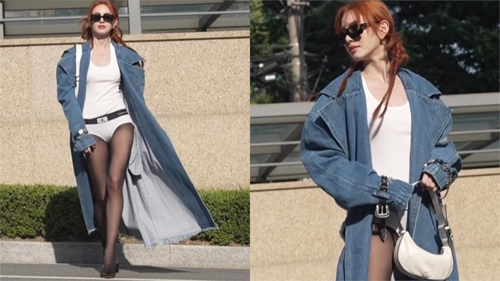 「泰國神顏」沒穿褲子走上街!肚臍以下「0防備」全看光網震撼:好奇葩