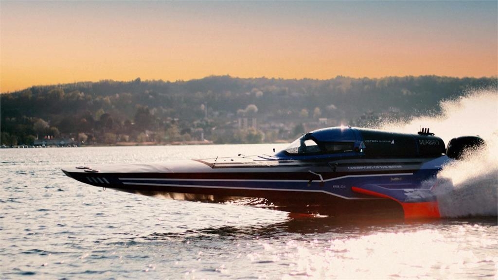 將像F1比賽一樣刺激！　電動水翼賽艇測試狀況佳